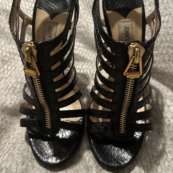 Jimmy Choo Glenys gladiator sandal size 40.5 - Picture 4 of 8